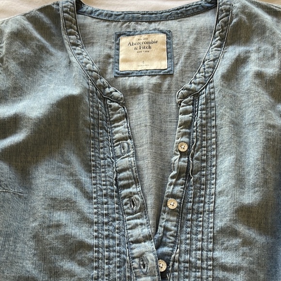 Abercrombie & Fitch Denim mini dress - Picture 2 of 7